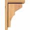 Ekena Millwork Monterey Smooth Corbel w/Backplate, Western Red Cedar, 7 1/2"W x 8"D x 12"H COR08X08X12MON01SWR - alternate 3